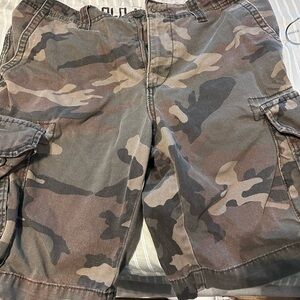 Old Navy Camouflage Cargo Shorts